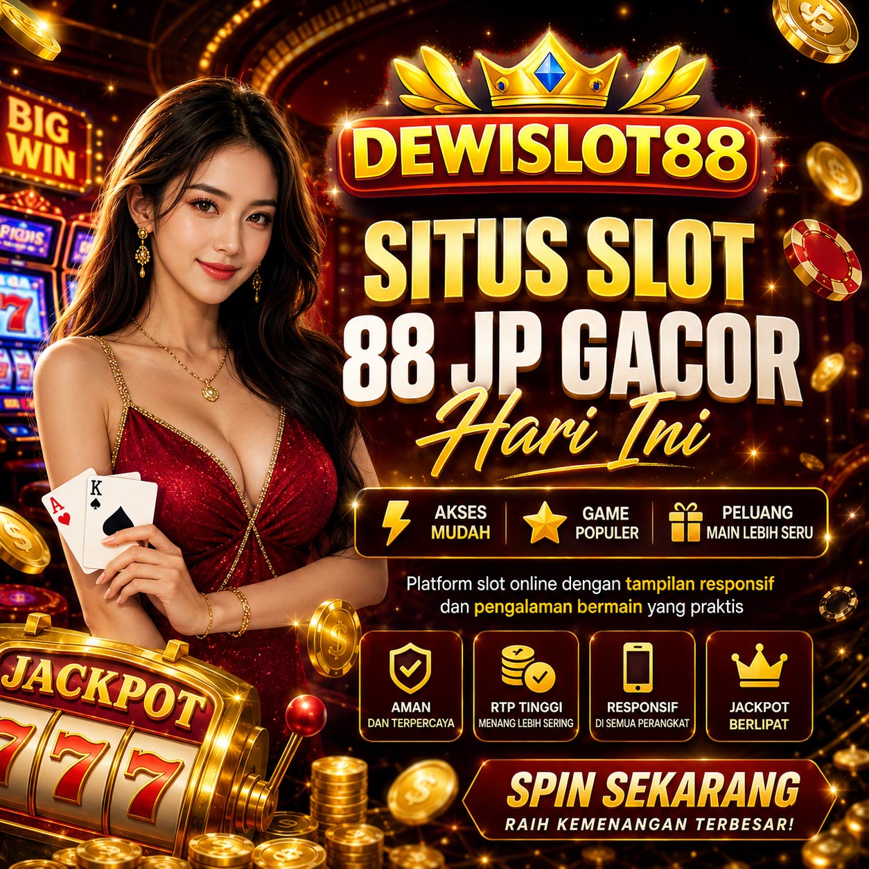 DEWISLOT88 # Situs Slot Gacor Hari Ini Link Judi Online Slot777 Jackpot by Hey siriusly