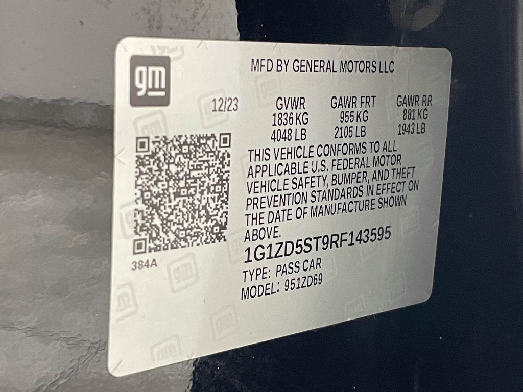 2024 Chevrolet Malibu LT 1LT