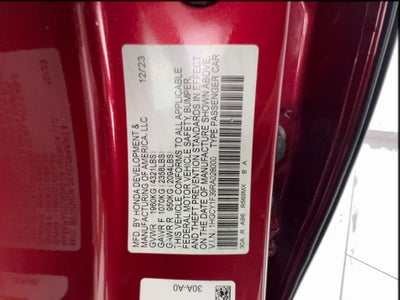 2024 Honda Accord EX