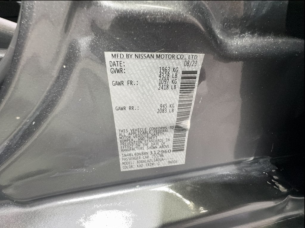 2024 Nissan Altima 2.5 SV