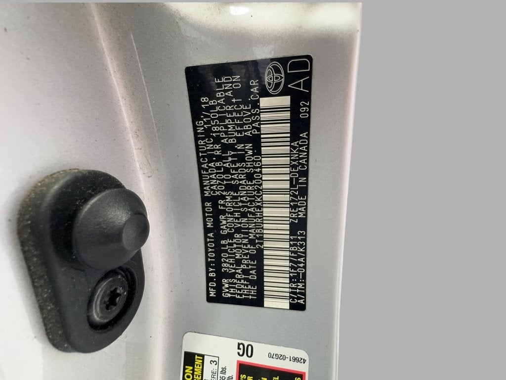 2019 Toyota Corolla LE