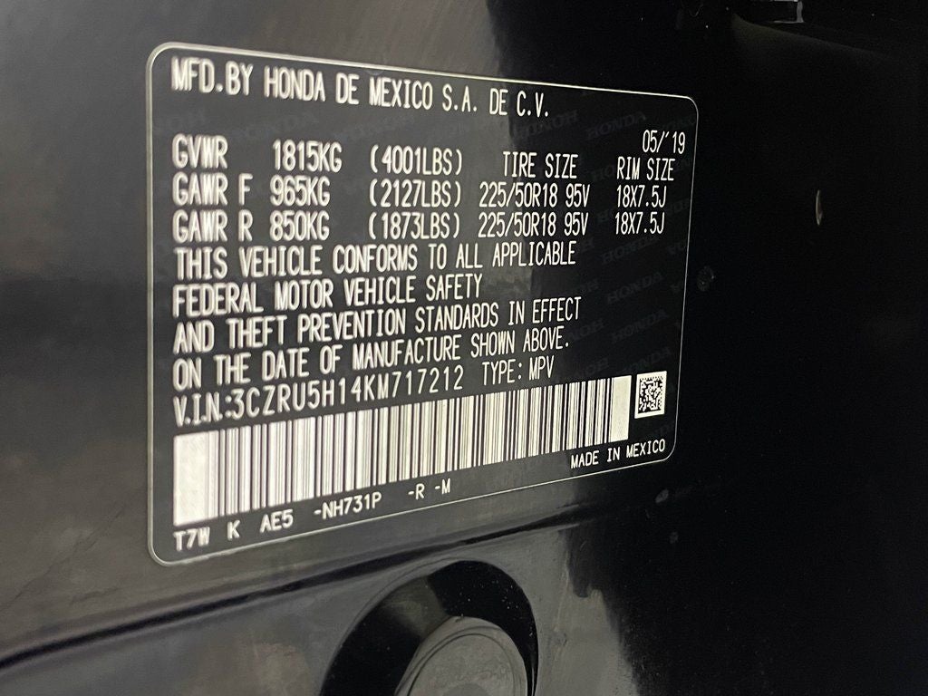 2019 Honda HR-V Sport