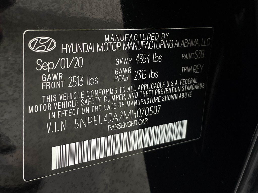 2021 Hyundai Sonata SEL