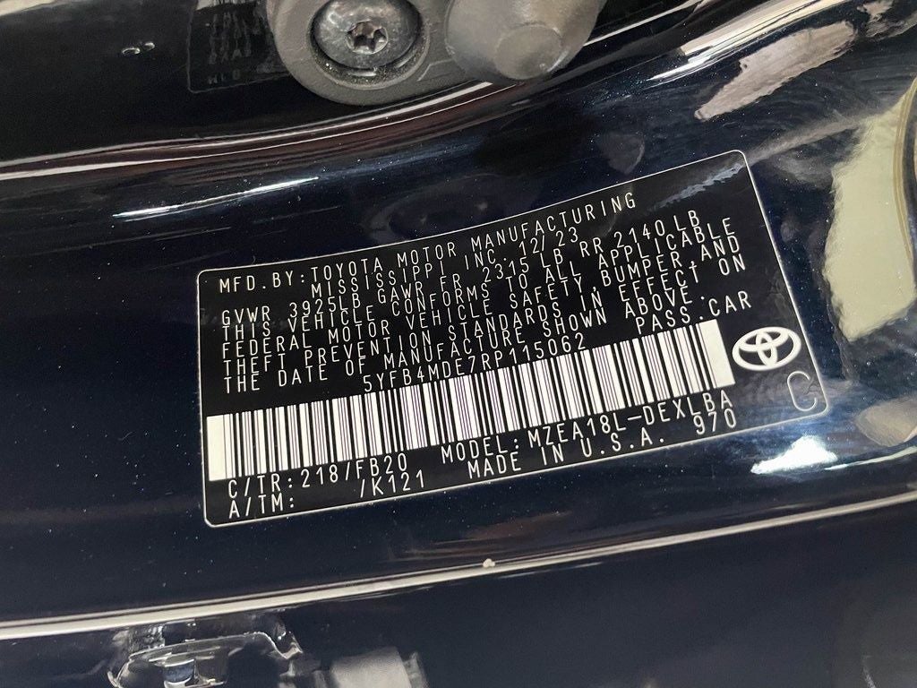 2024 Toyota Corolla LE