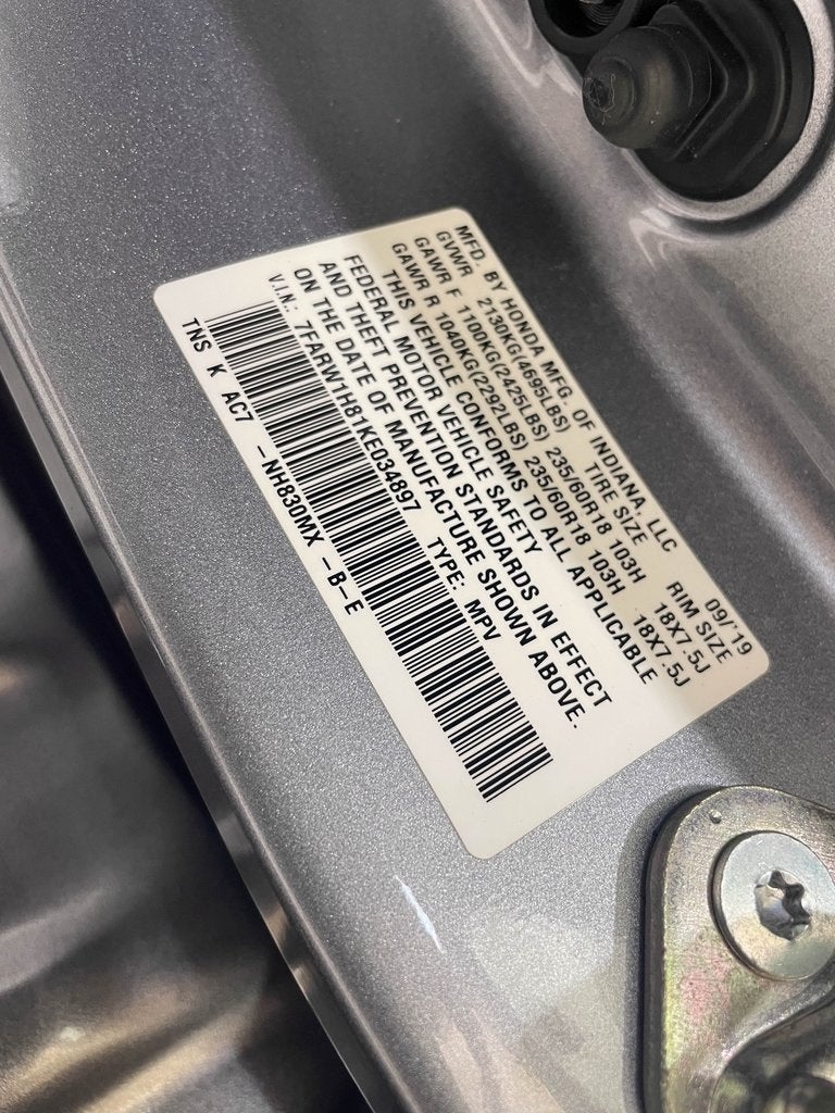 2019 Honda CR-V EX-L