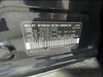 2020 Mitsubishi Outlander Sport 2.0 ES