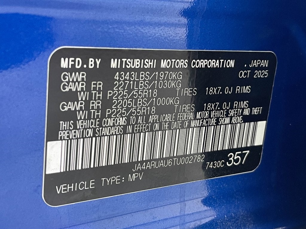 2026 Mitsubishi Outlander Sport 2.0 LE