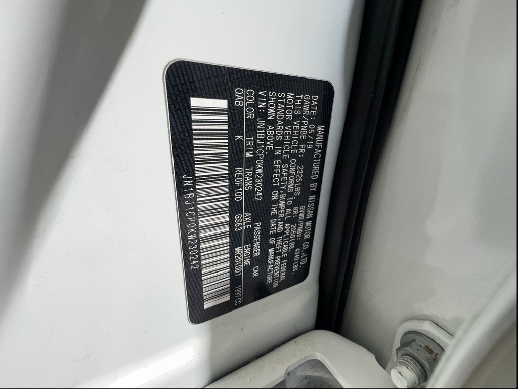 2019 Nissan Rogue Sport SV