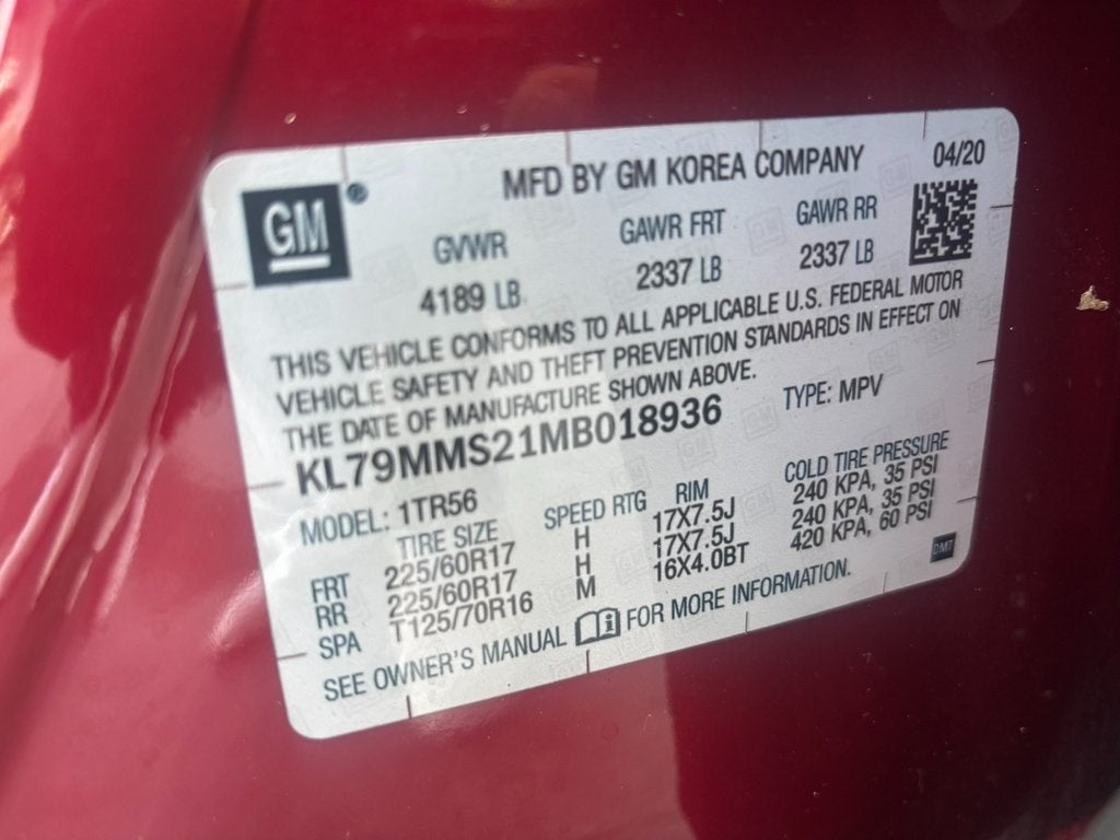 2021 Chevrolet TrailBlazer LS