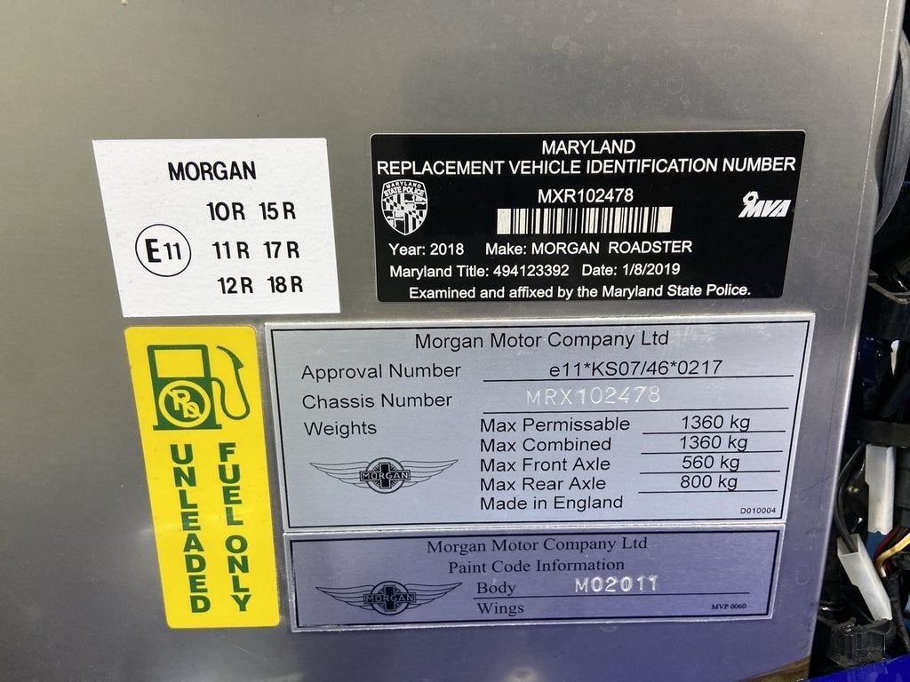 2018 Morgan Roadster Custom