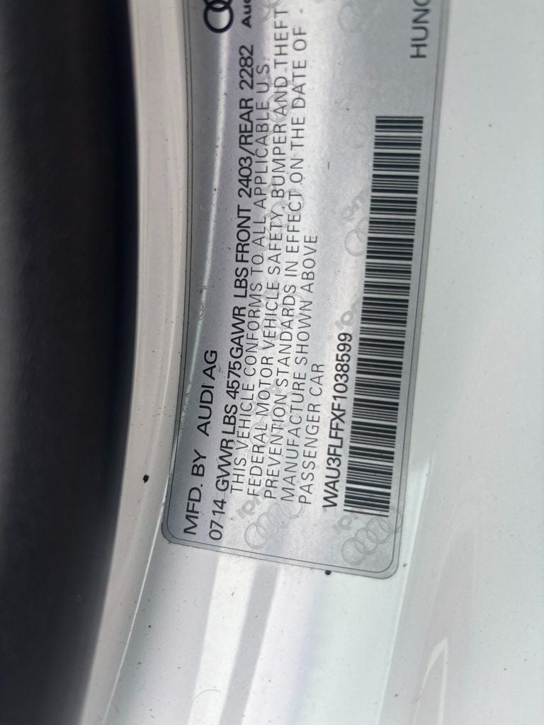 2015 Audi A3 2.0T Premium Plus quattro